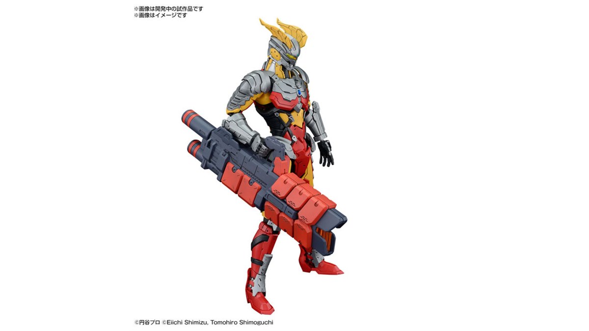 ULTRAMAN SUIT ZERO」が-ACTION-仕様で製品化、プラモオリジナル武装が