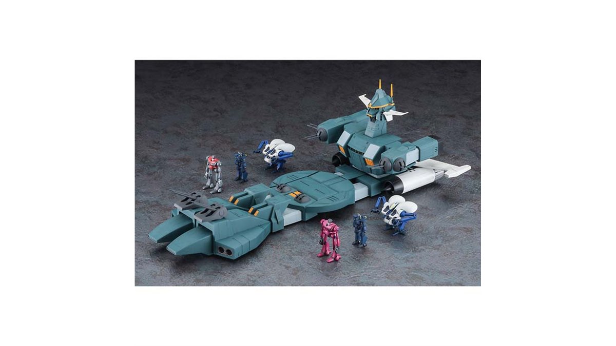 バトルギア ハセガワ、「戦闘メカ ザブングル」ランドシップ形態のギア