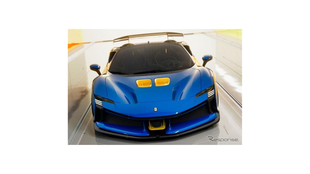 フェラーリ、1030馬力のPHEVオープン『SF90 XX スパイダー』発表…世界