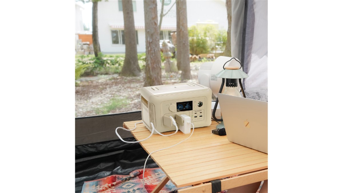 容量299Whの「ALLPOWERS R600」、静音モード搭載の新色「パール