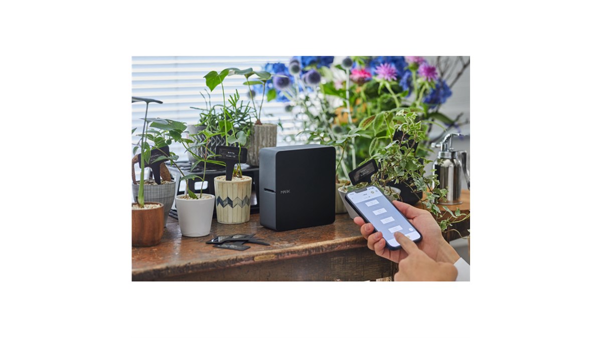 キングジム、スマホ専用「テプラ」PRO 