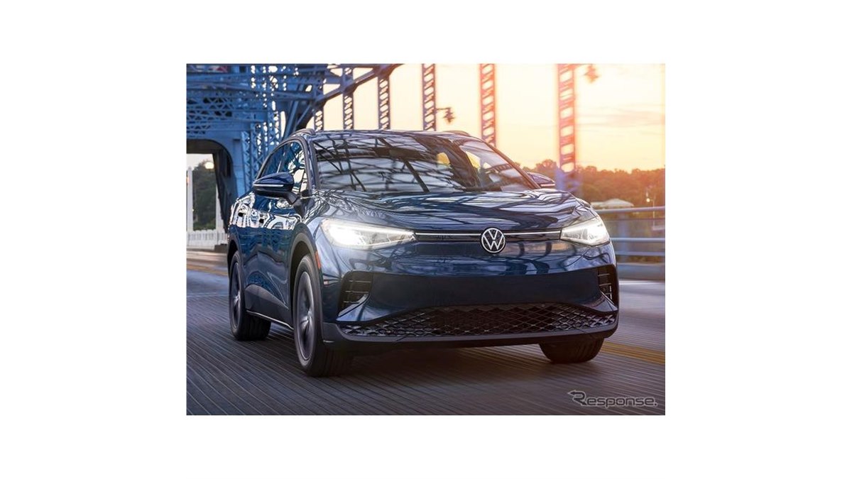 VWの電動SUV『ID.4』がパワーアップ、12.9インチディスプレイ新採用
