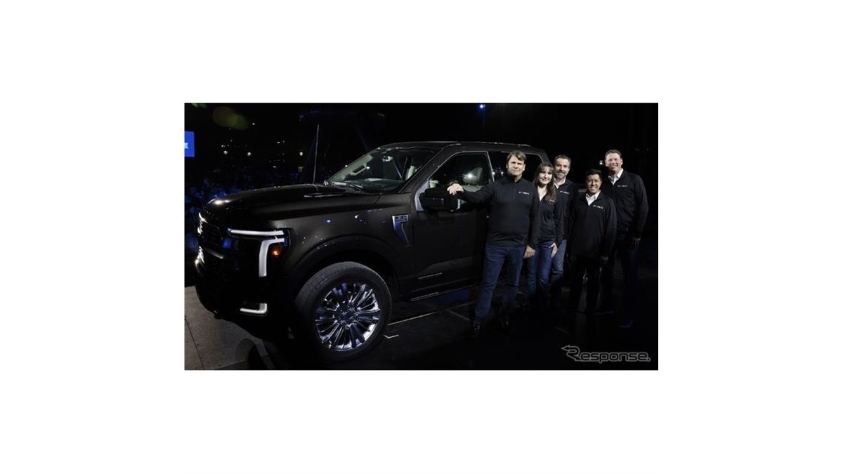 フォードの大型ピックアップトラック、HVの販売比率向上へ…2024