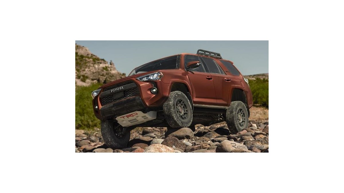 トヨタ 『4ランナー』にオフロード走行を重視した「TRDプロ」仕様を