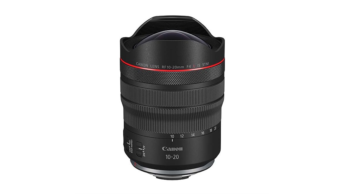 Canon RF 10-20mm F4 IS ズームレンズ キヤノン、超広角ズームレンズ「RF10-20mm F4 L IS STM」を本日