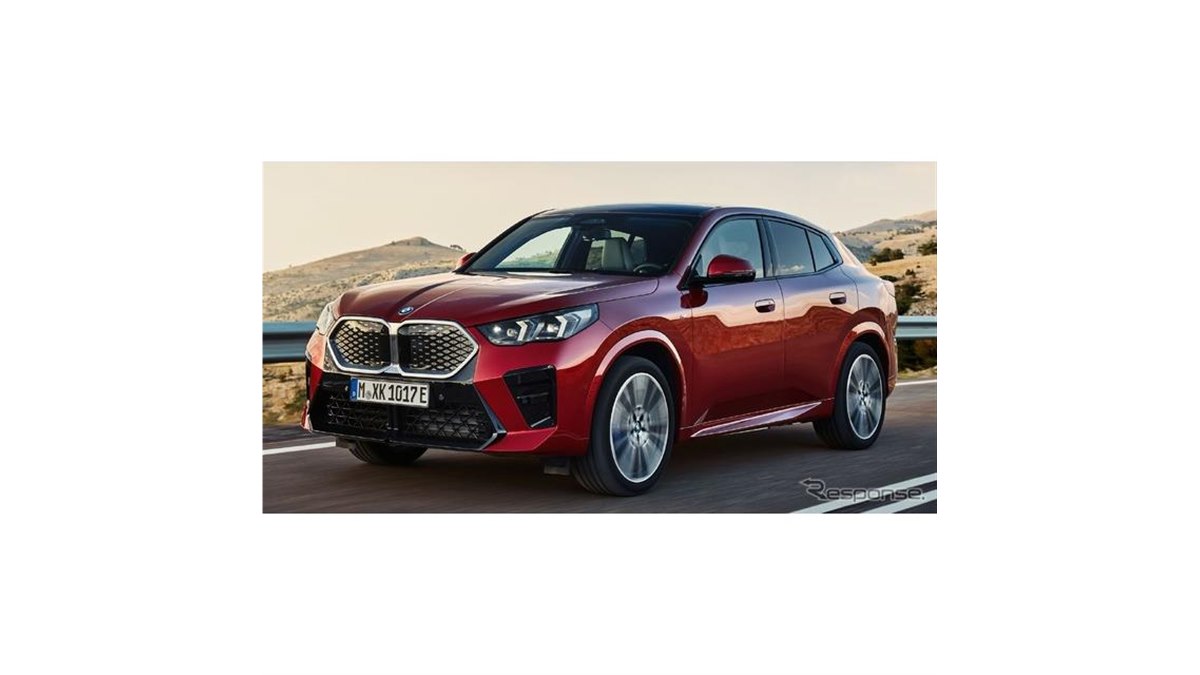 BMW X2 新型にEV『iX2』、313馬力ツインモーター搭載…ジャパン