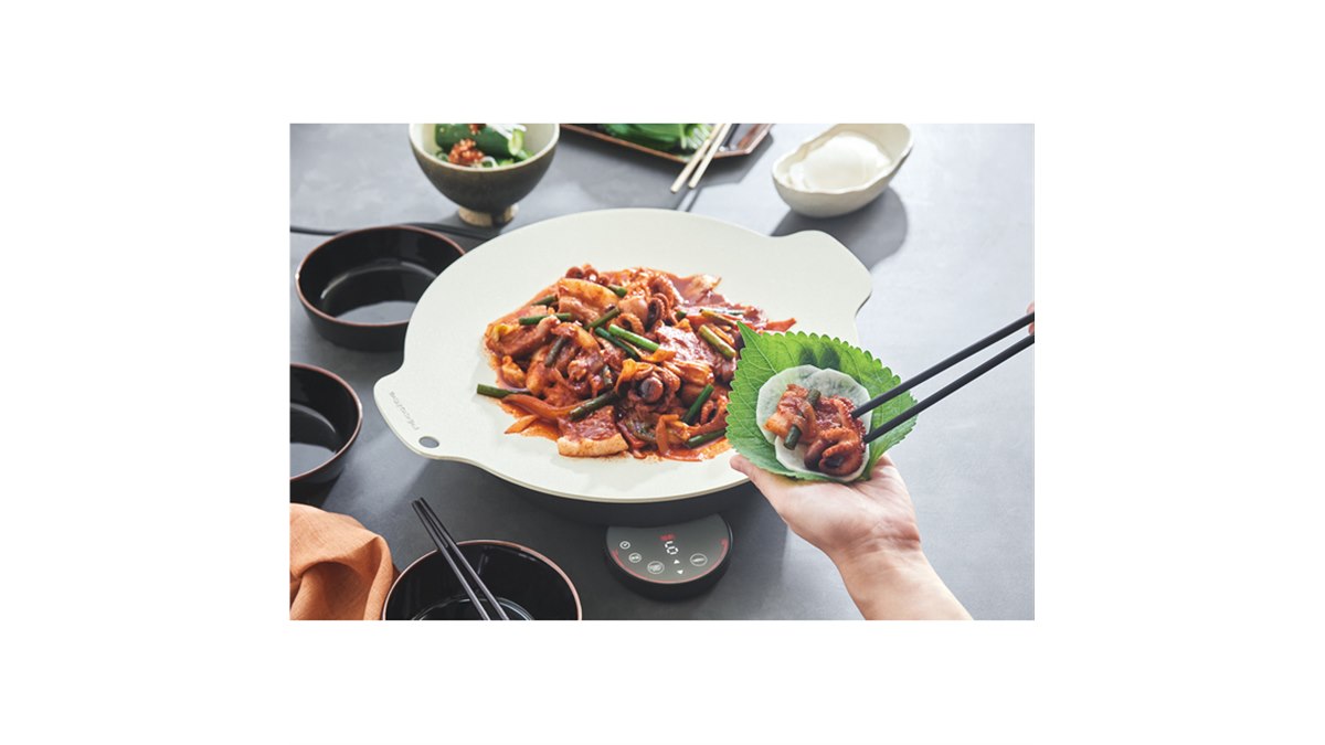 レコルト、“調理できる大皿”で焼く・炒める・煮る「卓上IHクッキング
