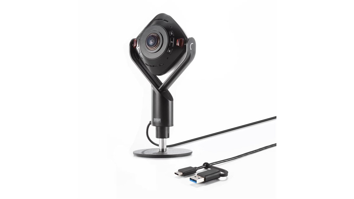 サンワサプライ 360度Webカメラ CMS-V71BK サンワダイレクト本店 サンワサプライ【オフィス・PC周辺通販】