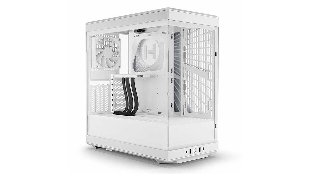 スノーホワイト 強化ガラスパネル Intel Core i5 デスクトップPC HYTE、2面パノラマ強化ガラス搭載PCケースの限定カラーモデル