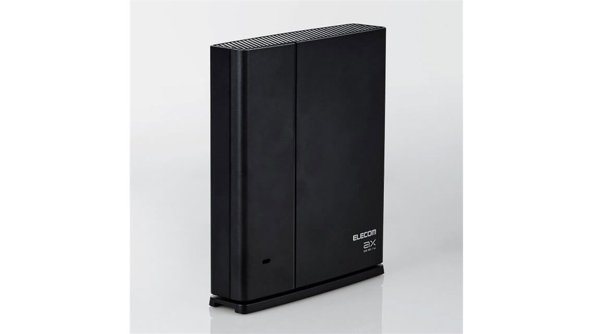 WMC-X180G5TZ-B ルーターセット エレコム、3階建てでも電波が届くEasyMesh対応のWi-Fi 6ルーター
