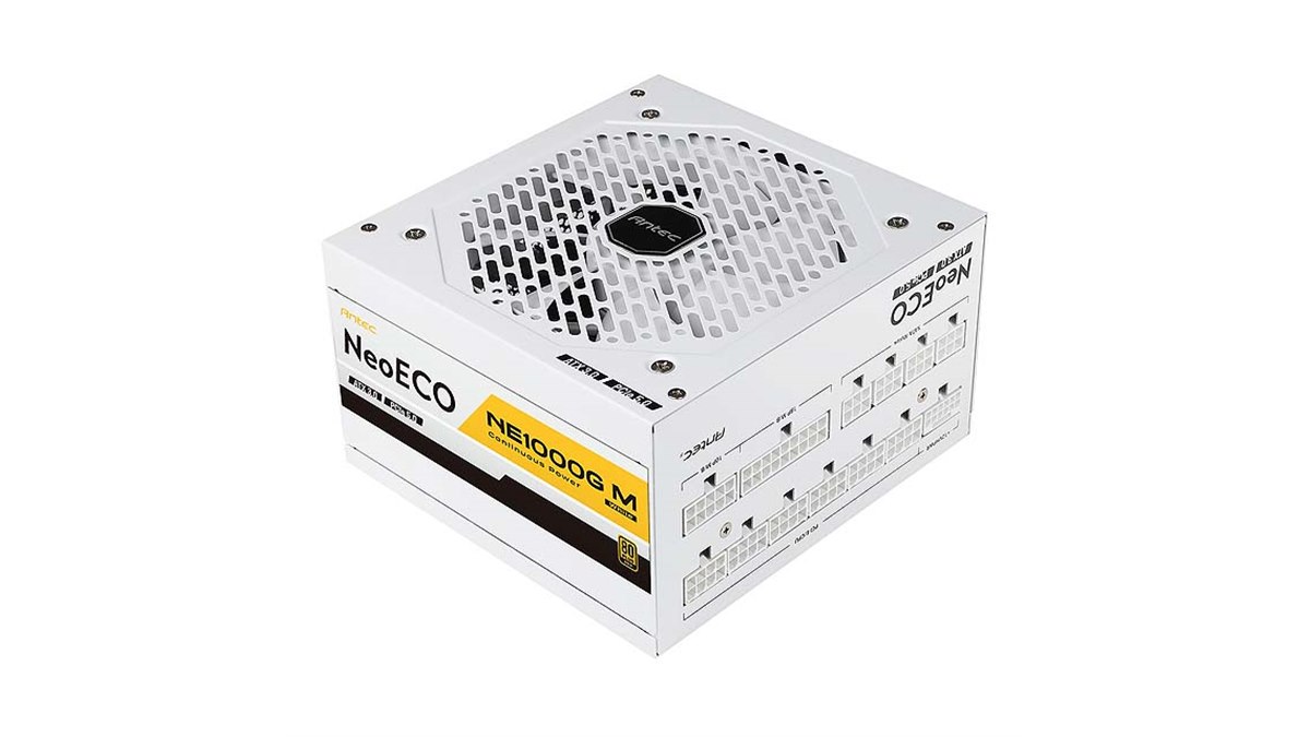 Antec、80PLUS GOLDを取得した1000W電源ユニット「NE1000G M WHITE ATX 3.0」 - 価格.com