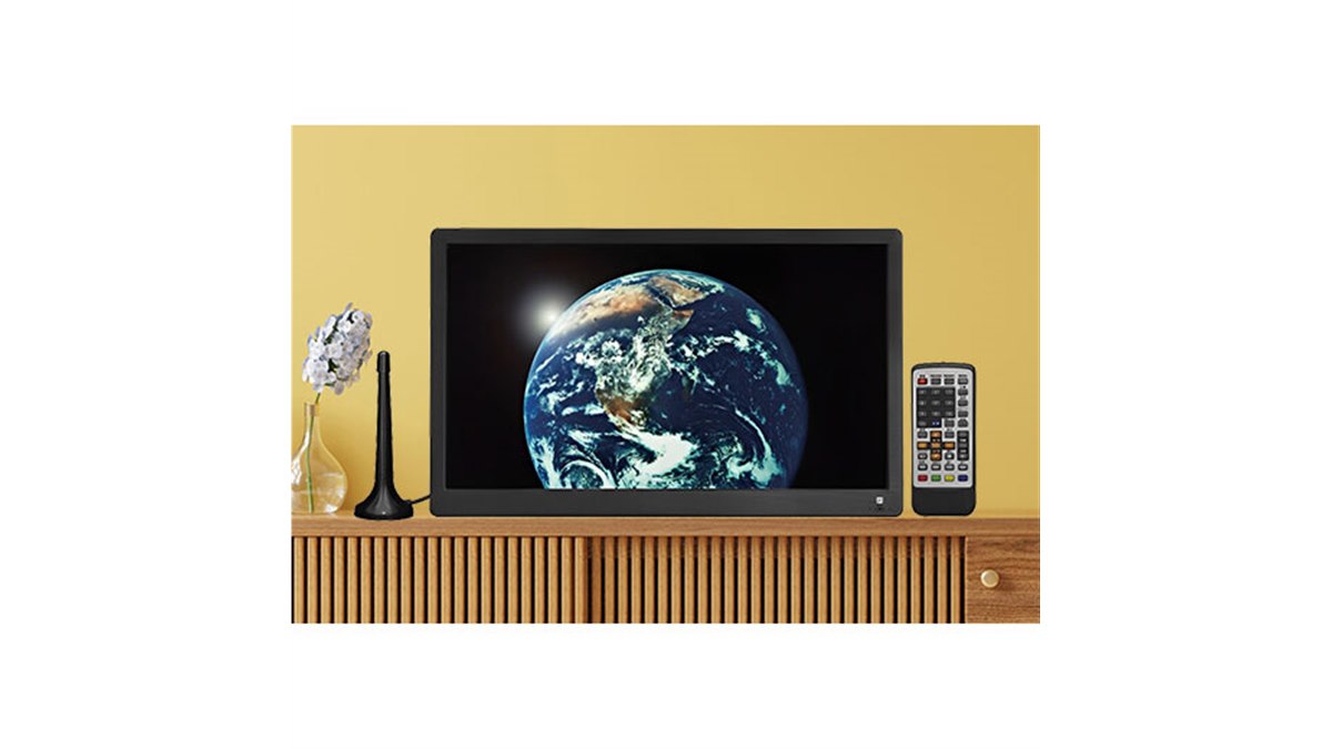 OT-PFT14TE 14インチ 録画機能付きポータブルテレビ 14インチ録画機能付きポータブルTV - ROOMMATE