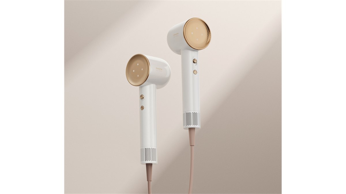 ヘアドライヤー DREAME Hair Glory Dreame、11万回転/分の高速モーターを搭載した「Hair Glory速乾