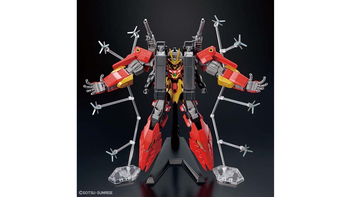 全高約257mmのHGガンプラ「ティフォエウスガンダム・キメラ」が