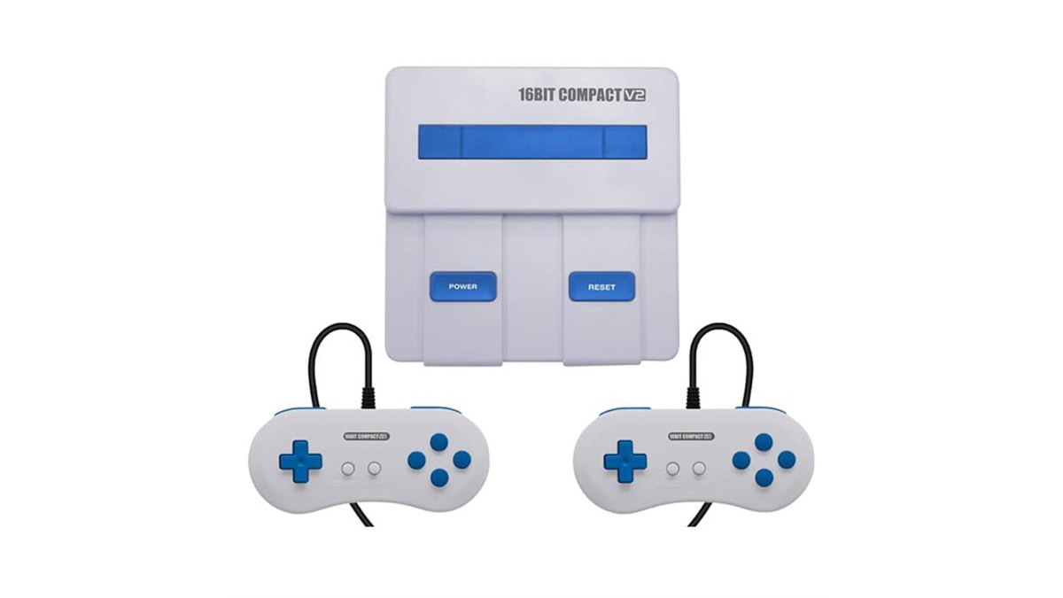 音声のステレオ出力に対応、スーファミ互換ゲーム機「16ビット