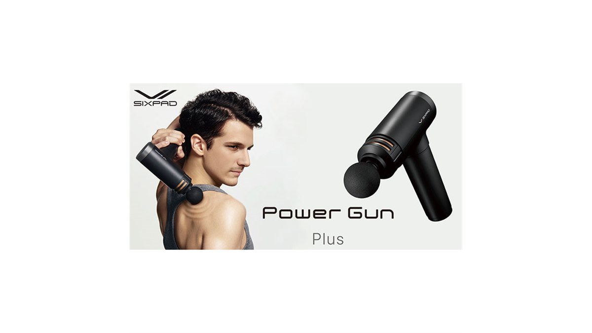 MTG、パワフルな振動で筋肉にアプローチする「SIXPAD Power Gun Plus 