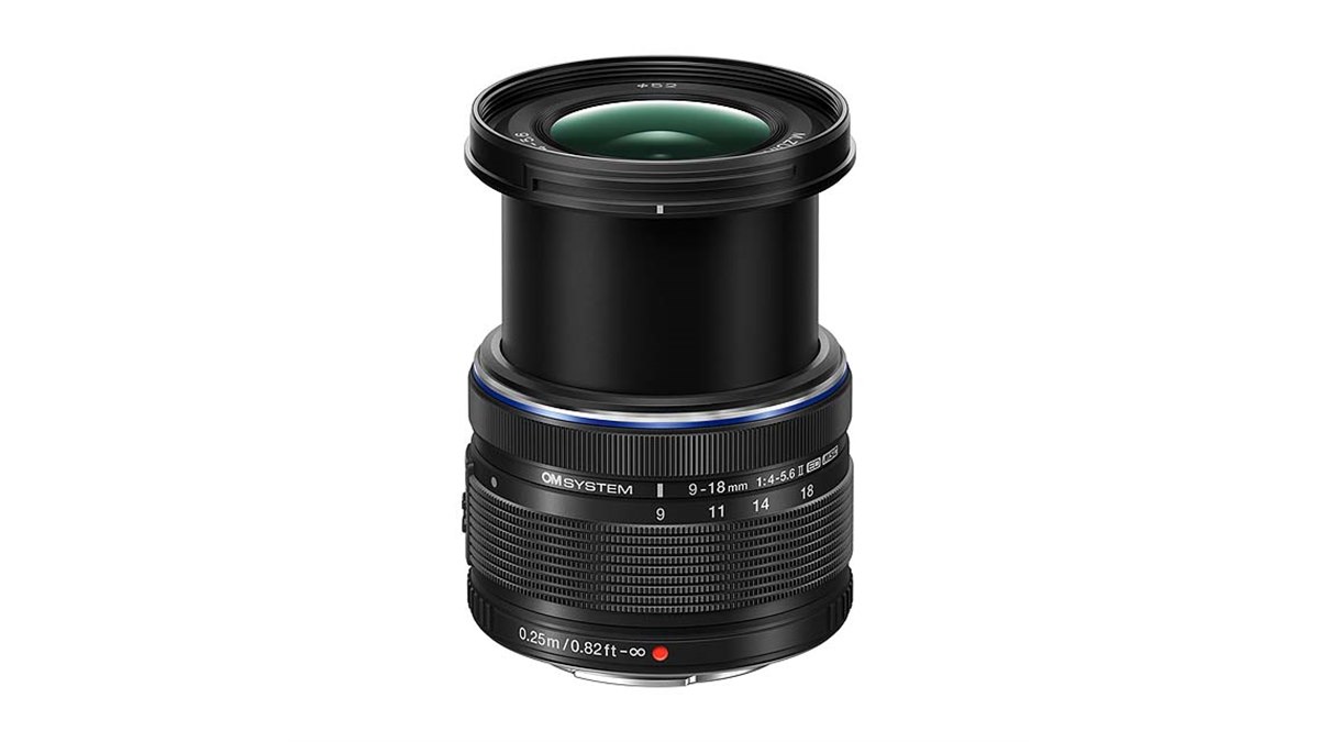 OMデジタル、超広角ズーム「M.ZUIKO DIGITAL ED 9-18mm F4.0-5.6 II