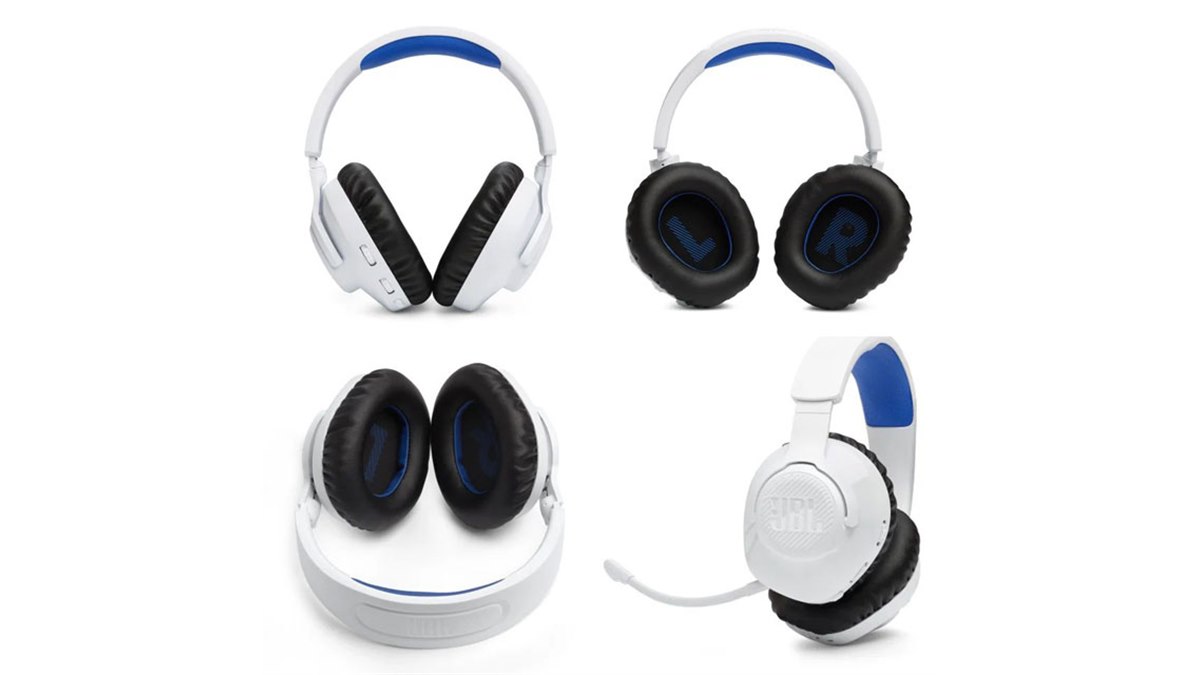 JBL、ホワイトボディのゲーミングヘッドセット「JBL Quantum 360P