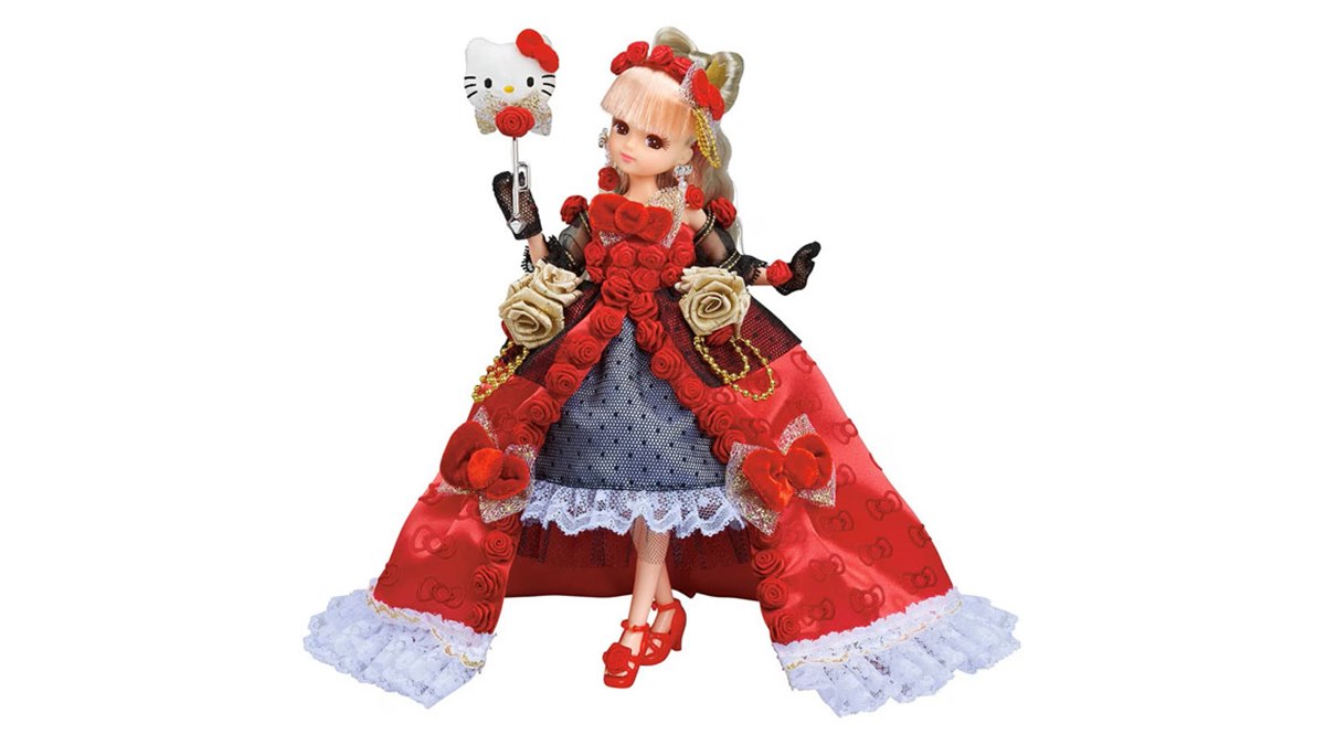 Takara Tomy - 【新品】プレミアムリカちゃん ハローキティ 50周年記念コラボドール ハローキティ50周年を記念したプレミアムリカちゃんがタカラ