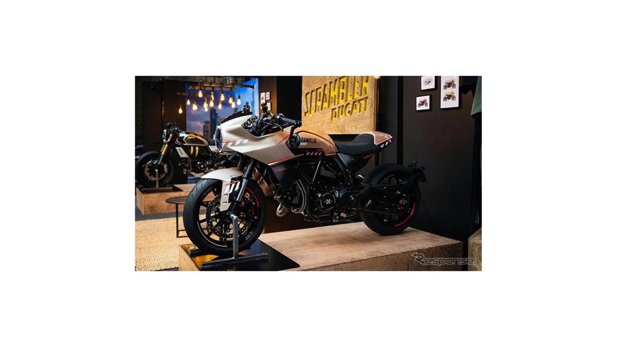 ドゥカティがカフェレーサースタイルのコンセプトバイクを提案