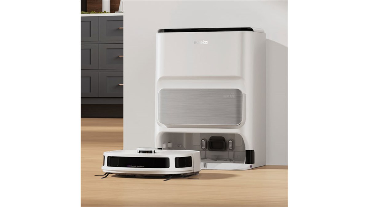 ❤️大特価❤️ EUREKA（ユーリカ） J12Ultra ロボット掃除機 ホワイト Eureka、「DuoDetect AI 3D障害物検知システム」を搭載した