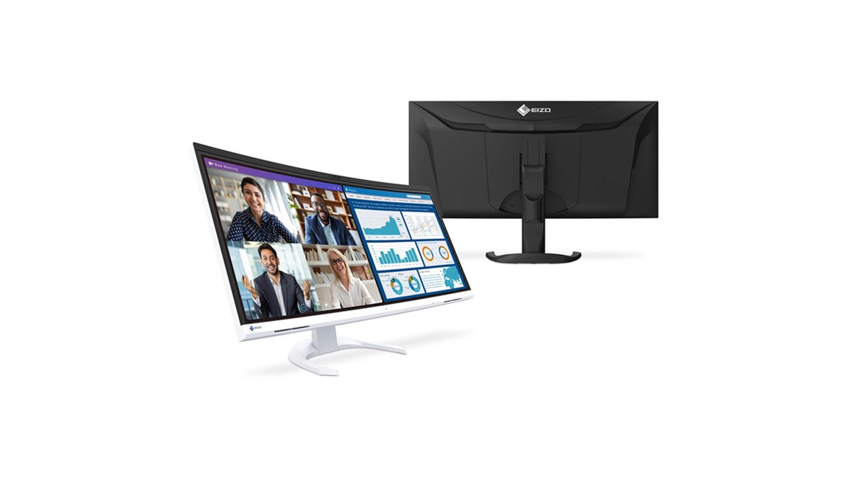 【超美品】EIZO ウルトラワイド モニター EV3450XC-WT　USB-c 仕事でデュアルモニターはもうやめだ。最強はウルトラワイド