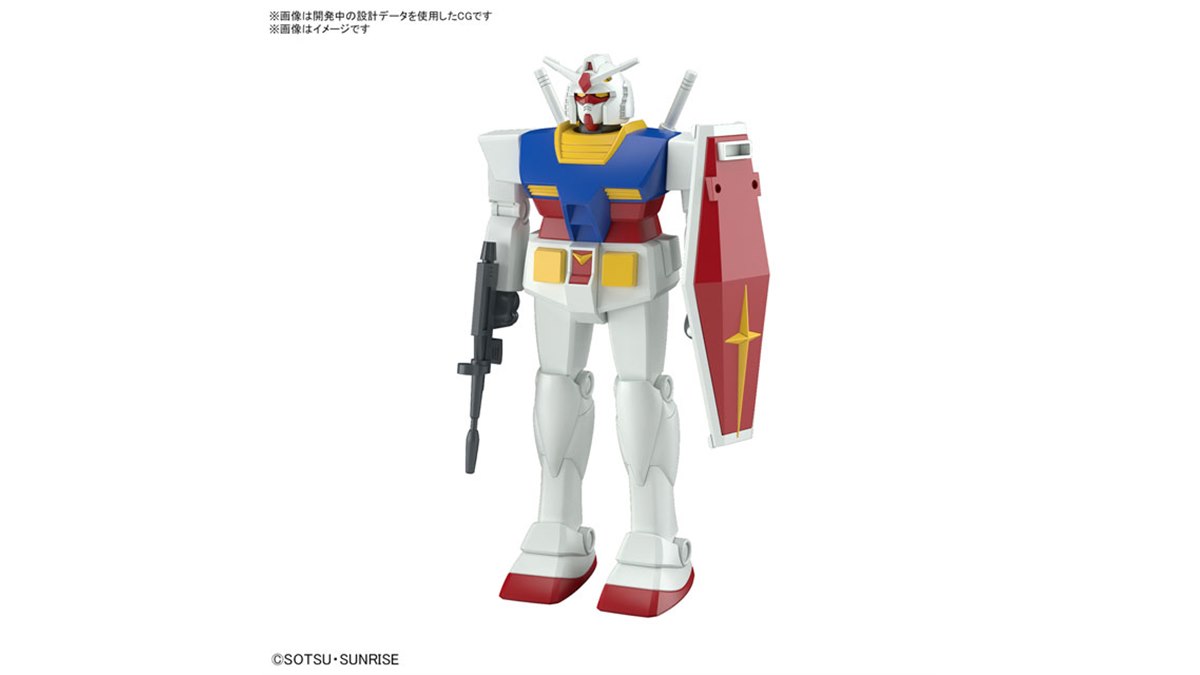1980年発売の“初代ガンプラ”「1/144 ガンダム」がリバイバルキットに