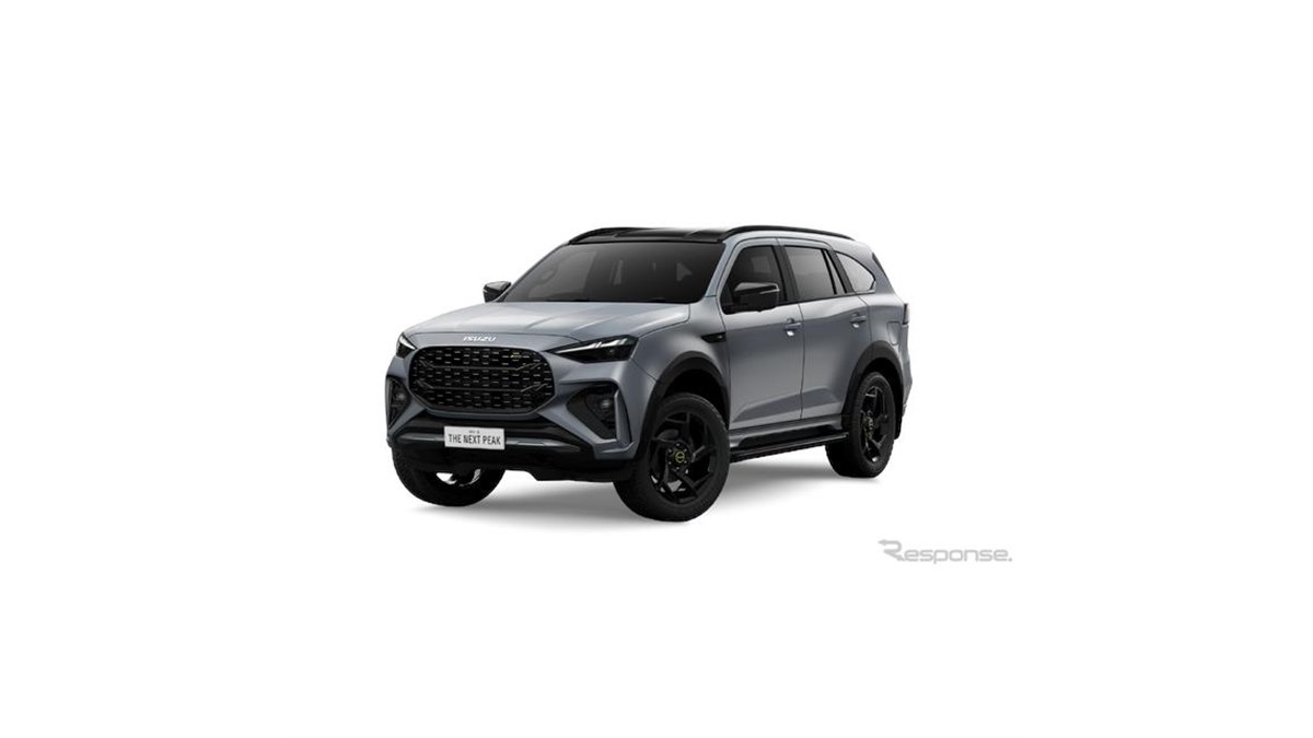 いすゞのSUV『MU-X』に改良新型、表情一新…タイからグローバル展開へ