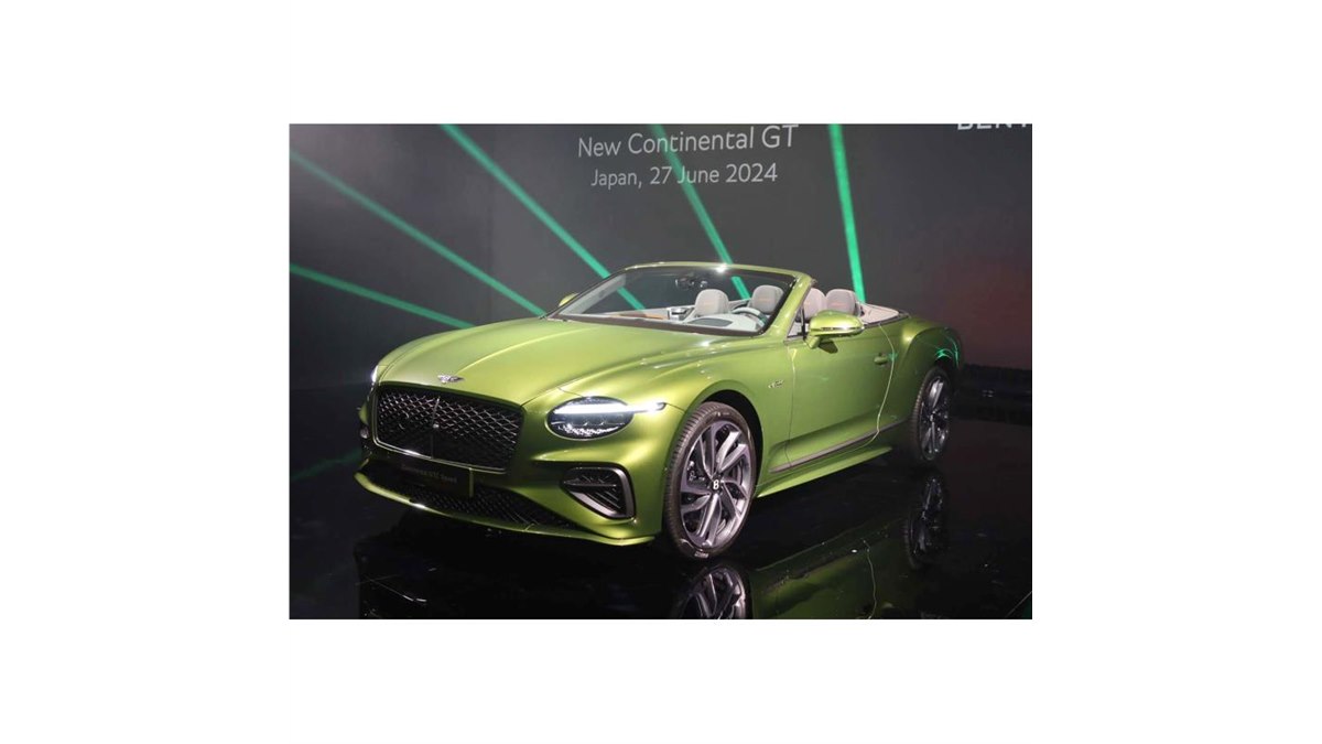 第4世代となる新型「ベントレー・コンチネンタルGT」日本上陸 