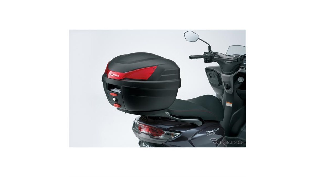 スズキ　バーグマン125cc FI 引き取り限定 スズキ『バーグマンストリート 125EX』純正トップケース購入サポート