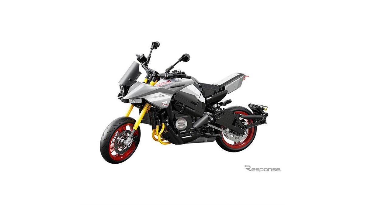 話題のスズキ「KATANAブロック」が成田空港で販売開始 6分の1の迫力