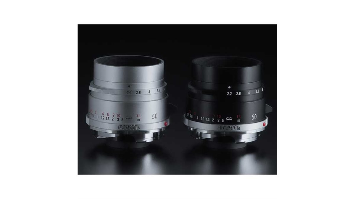 コシナ、全長30mmの標準レンズ「COLOR-SKOPAR 50mm F2.2 VM」を本日7月