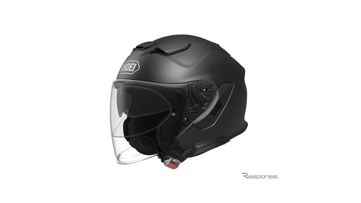 SHOEIから新型ジェットヘルメット「Jクルーズ3」発売、空力・排気性能
