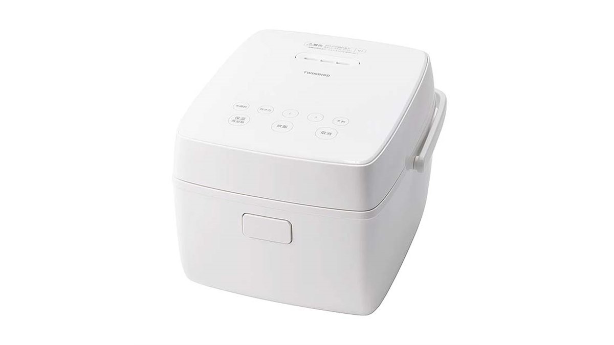ツインバード、19分の早炊きに対応した3合IH炊飯器「RM-D793W」を本日9