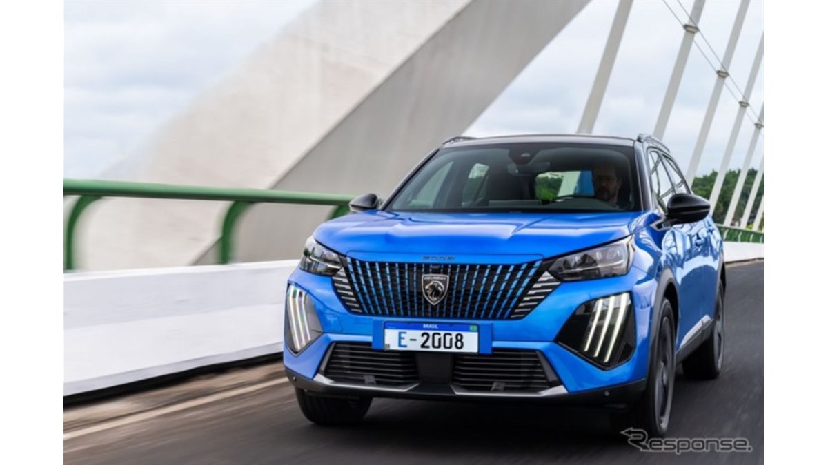プジョーの電動SUV『E-2008』、改良新型をブラジルで発売…欧州と