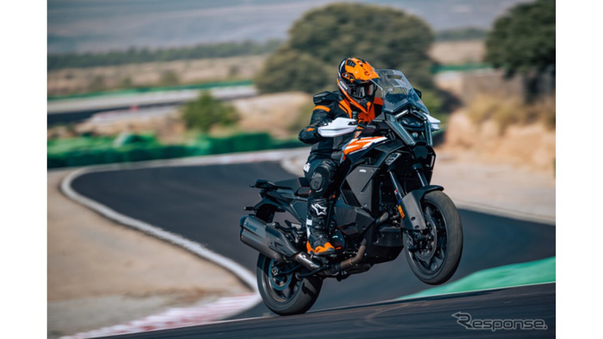 KTM『1390 SUPER ADVENTURE S』がデザイン刷新…2025年モデル - 価格.com