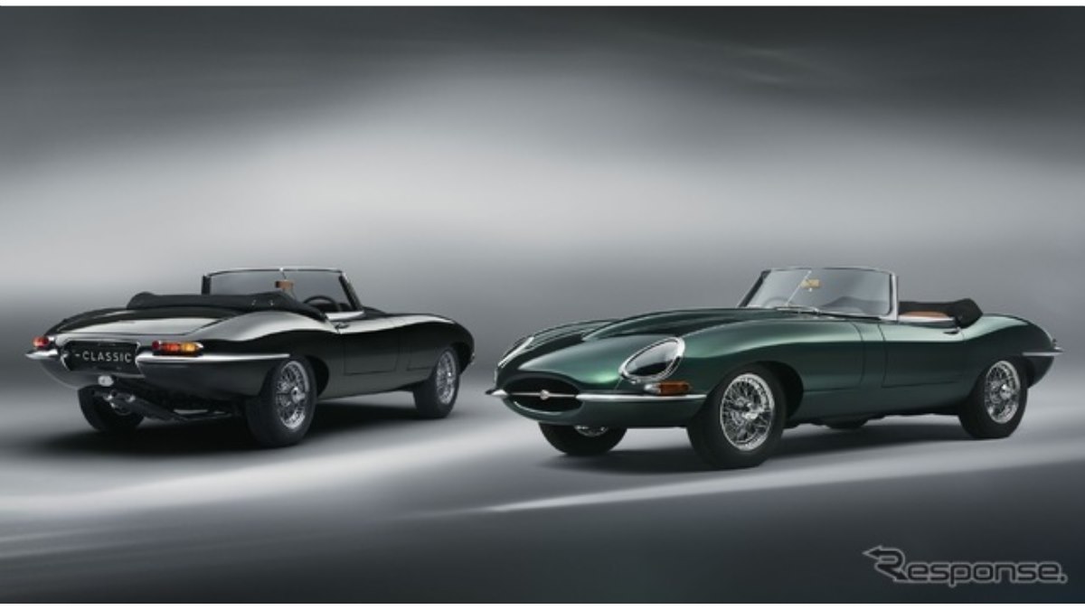 伝説のスポーツカー、ジャガー『Eタイプ』を50年ぶりに生産 - 価格.com