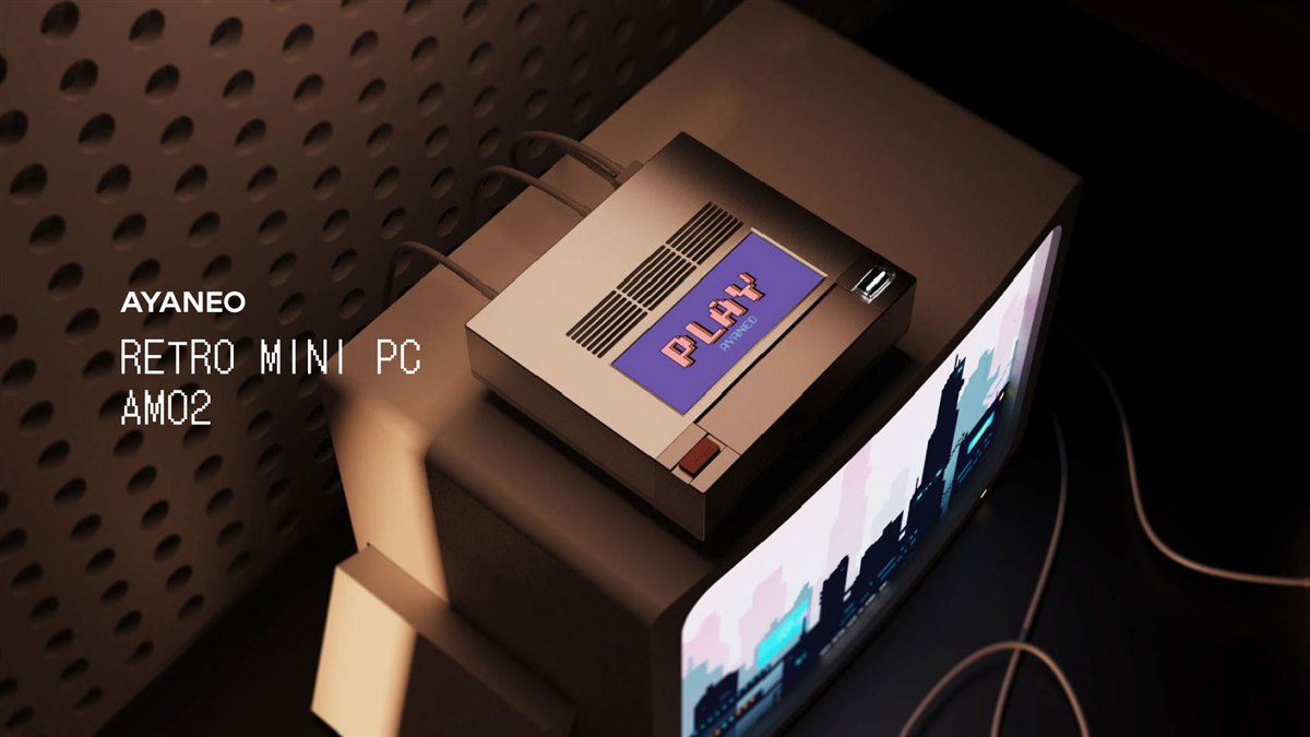 レトロミニPC Ayaneo AM02 16GB/1TB AYANEO Retro Mini PC AM02 - AYANEO