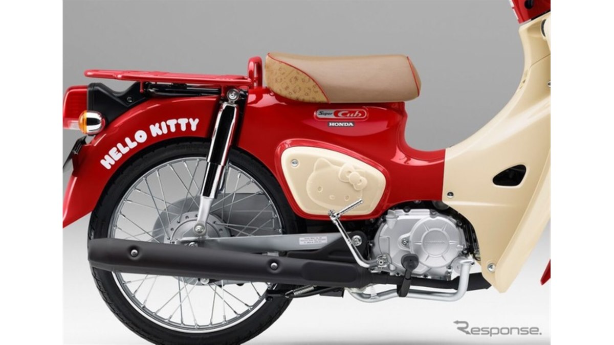 スーパーカブ50・HELLO KITTY」間もなく入荷！入手困難？1台限り