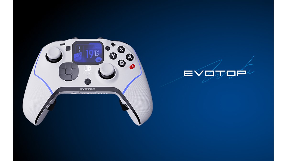 瑞起、Nintendo Switch対応ゲームパッド「EVOTOP」に新色Whiteを追加 - 価格.com