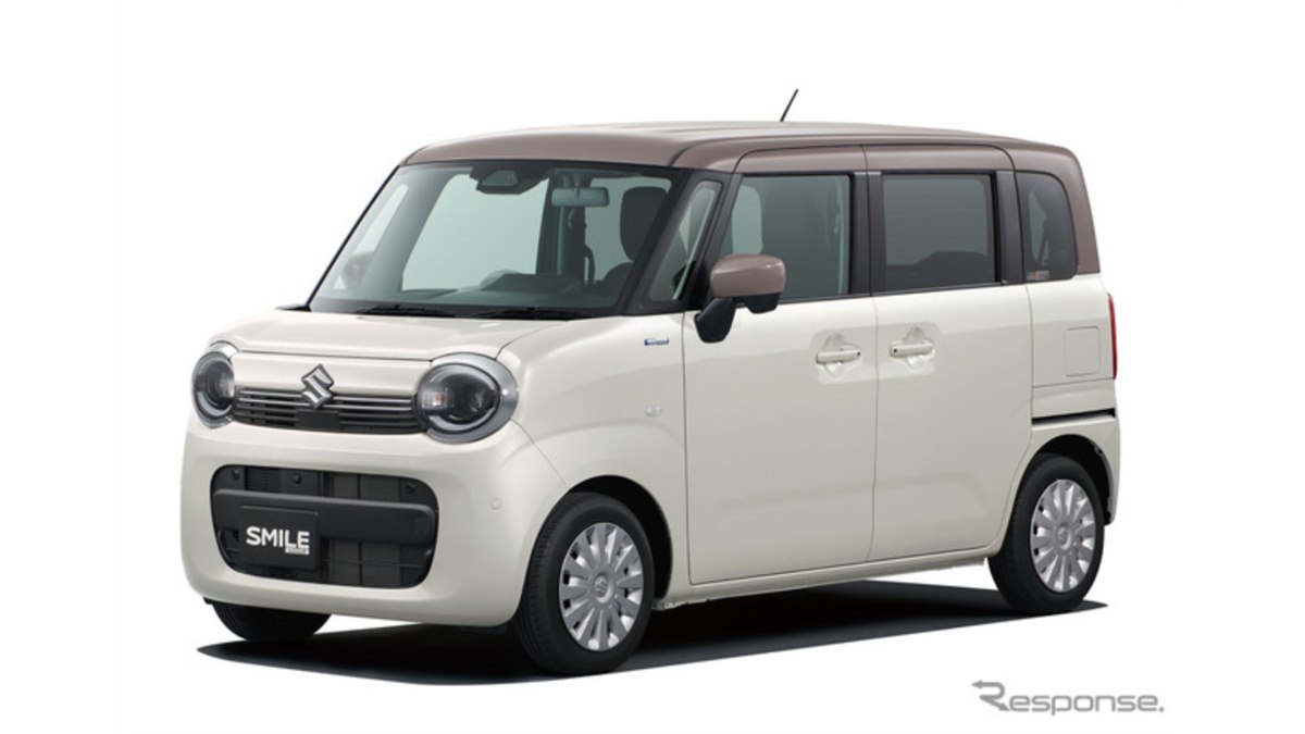 スズキ『ワゴンR スマイル』、より可愛らしく内外装を一新…148万9400円