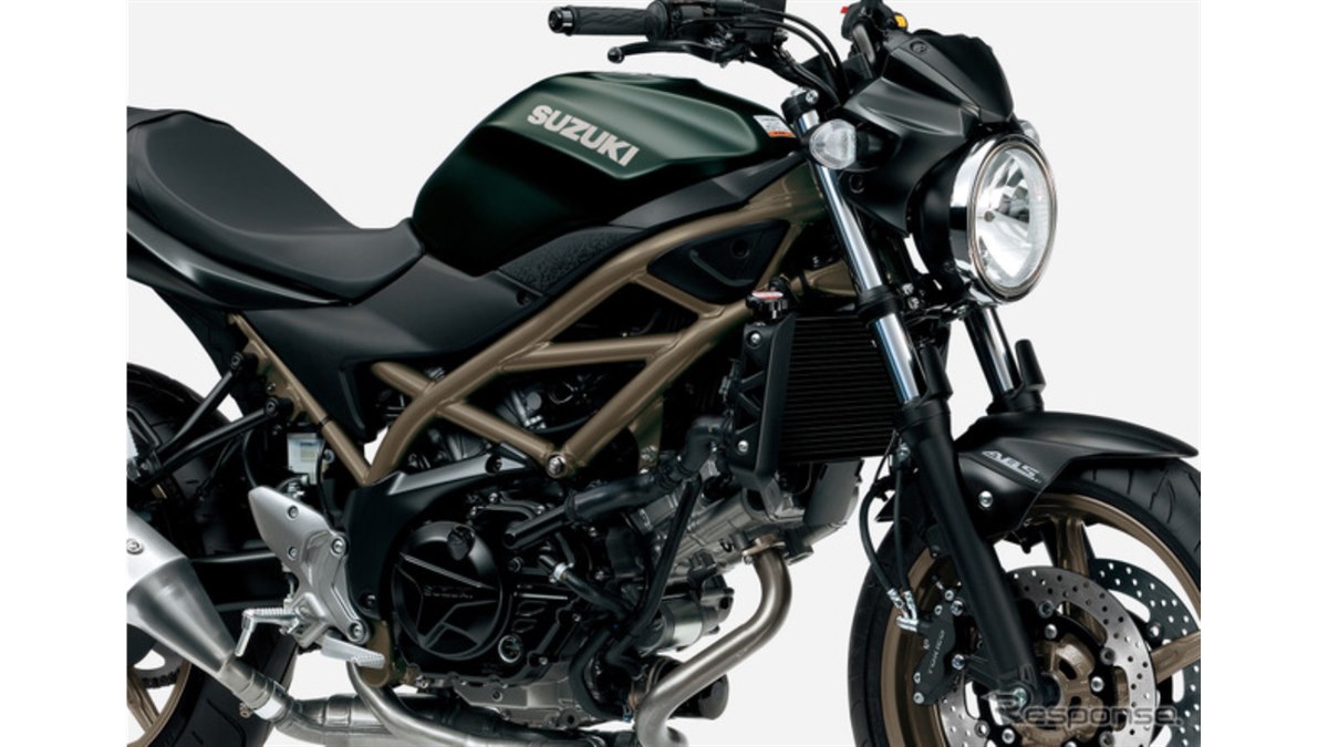 唯一無二のV2ロードスポーツ、スズキ『SV650 ABS』がカラー変更、新 唯一無二のV2ロードスポーツ、スズキ『SV650 ABS』がカラー変更、新