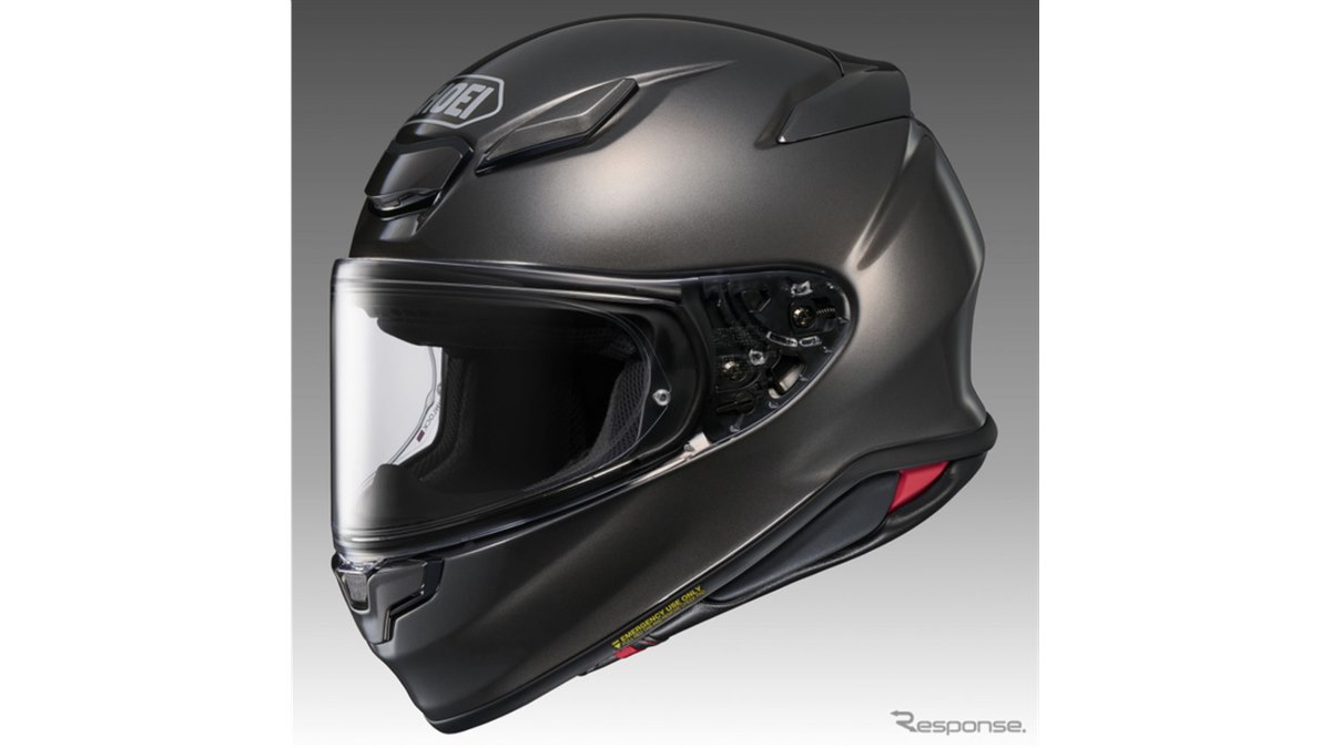 SHOEI、ピュアスポーツフルフェイス『Z-8』に新カラー「アンスラ SHOEI、ピュアスポーツフルフェイス『Z-8』に新カラー「アンスラ