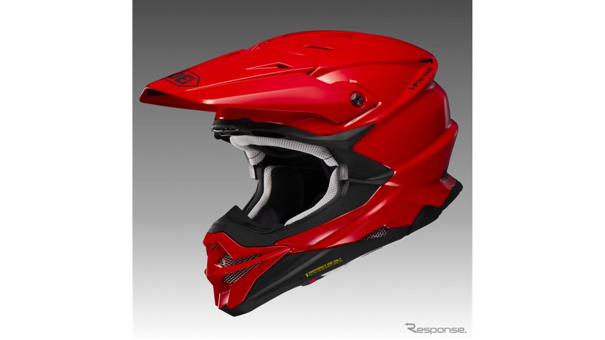 SHOEI VFX-WR オフロードヘルメット 赤・白・黒