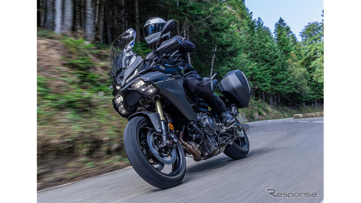 ブリヂストン、ヤマハ『トレーサー9』シリーズ新モデルに「断トツ商品