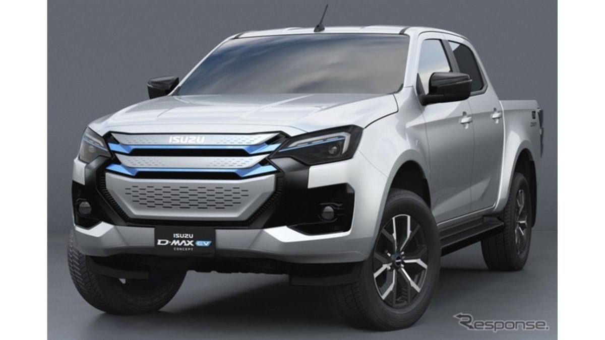 【メーカー包装済】 15秒でわかる］いすゞ『D-MAX BEV』…インドで電動ピックアップを 自動車一般