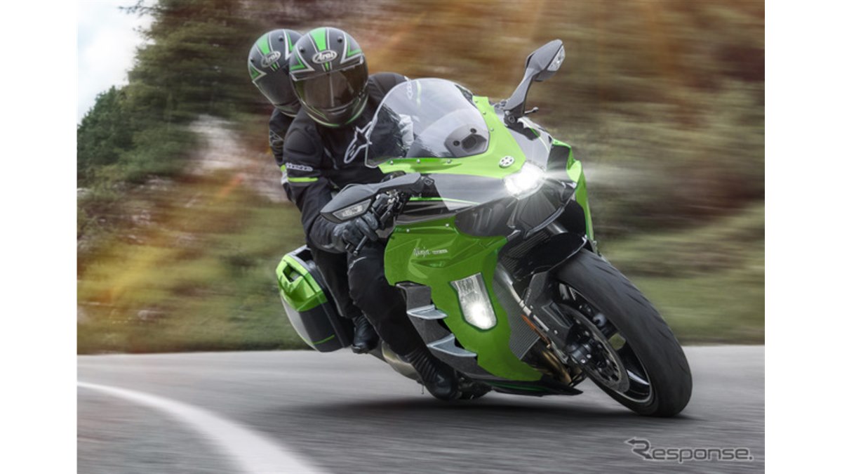 カワサキのスーパーチャージャーマシン『Ninja H2 SX SE』がカラー変更