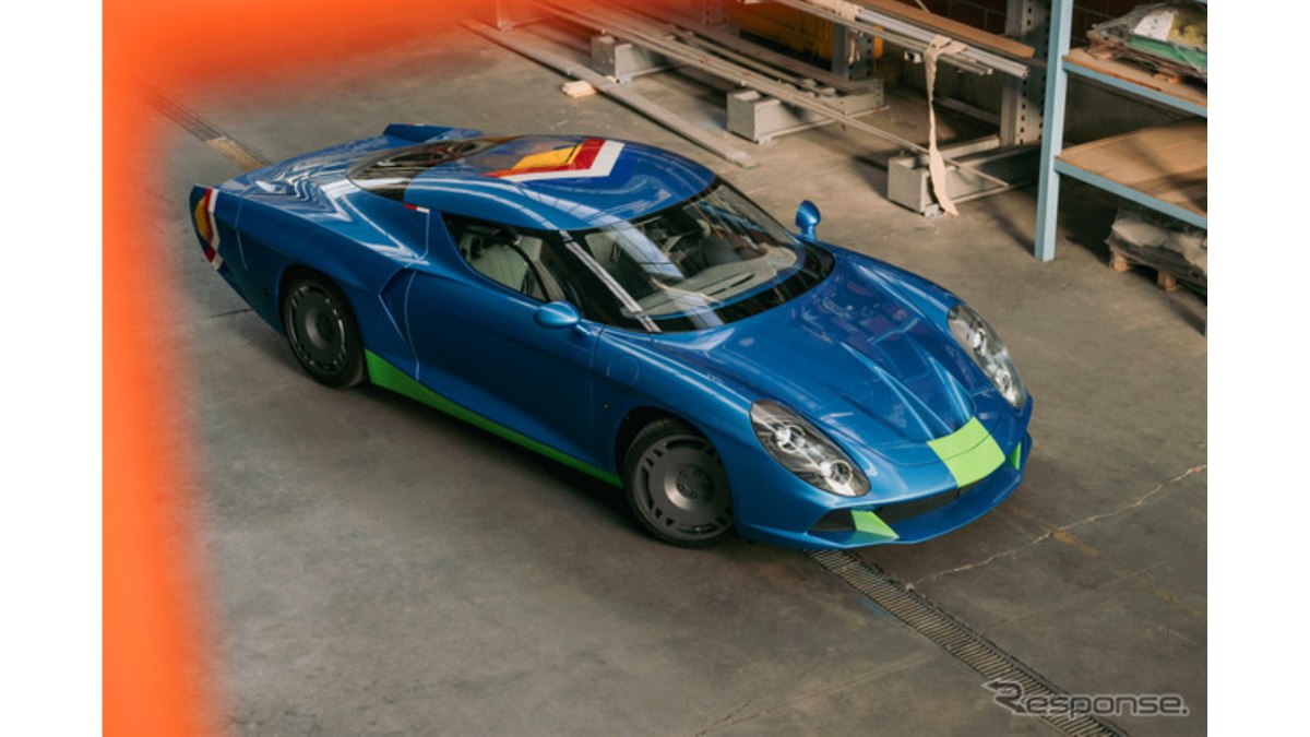 リアボディは着脱式、ザガート『AGTZツインテール』第一号車を初公開