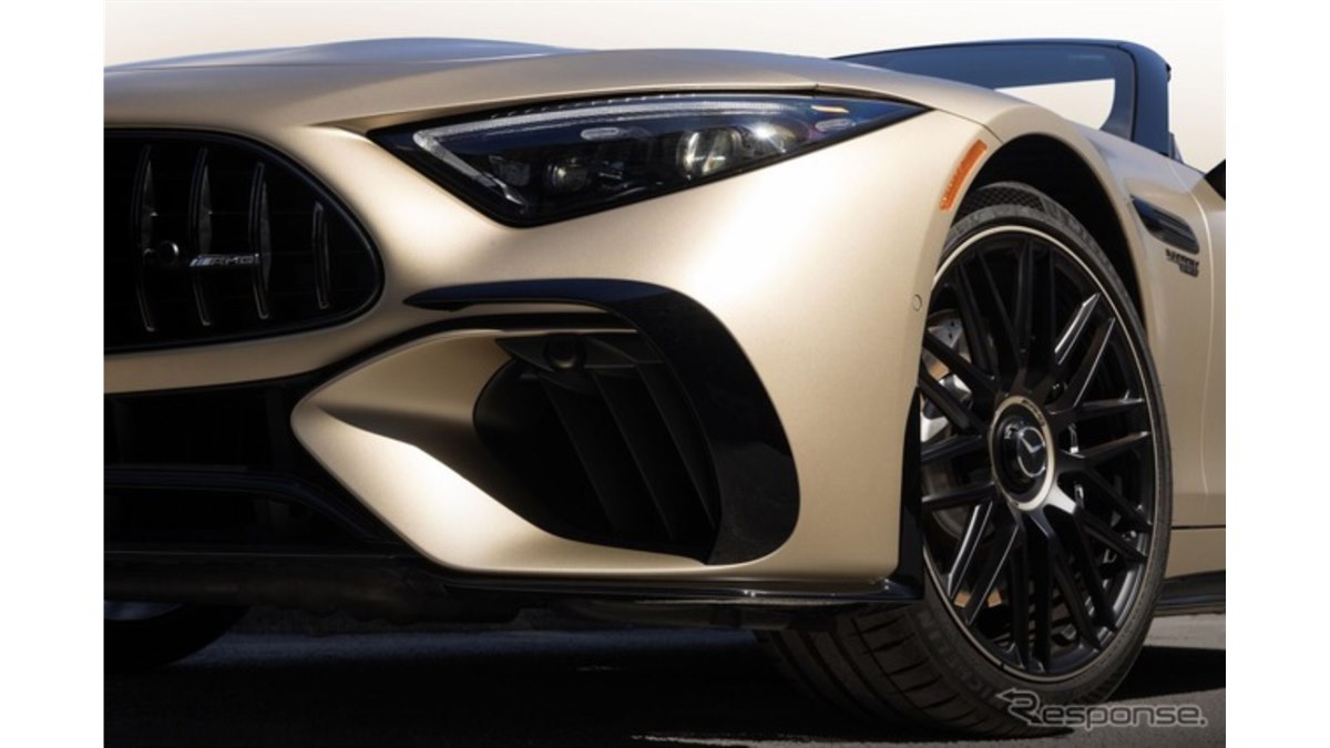 黄金に輝くAMG『SL 63』！ 米国の一部ディーラーでしか買えない