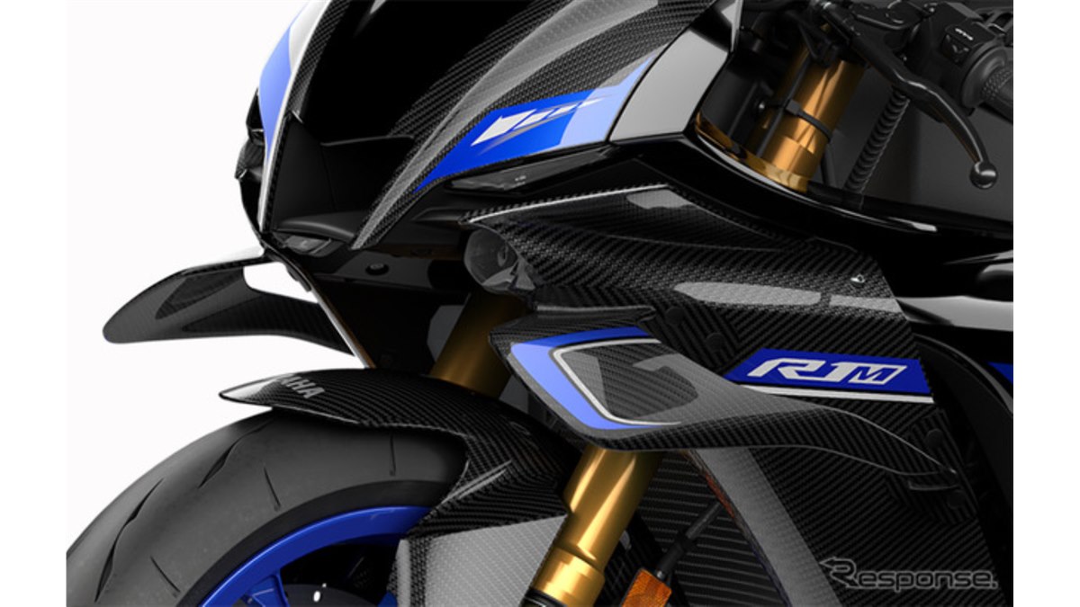 YZF-R1 / R1M ウイングレット カーボン ヤマハのフラッグシップ『YZF-R1/R1M』が進化！ MotoGPさながらの巨大